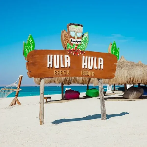 Hula Hula Island Hurghada Day Trip with Snorkeling and Lunch