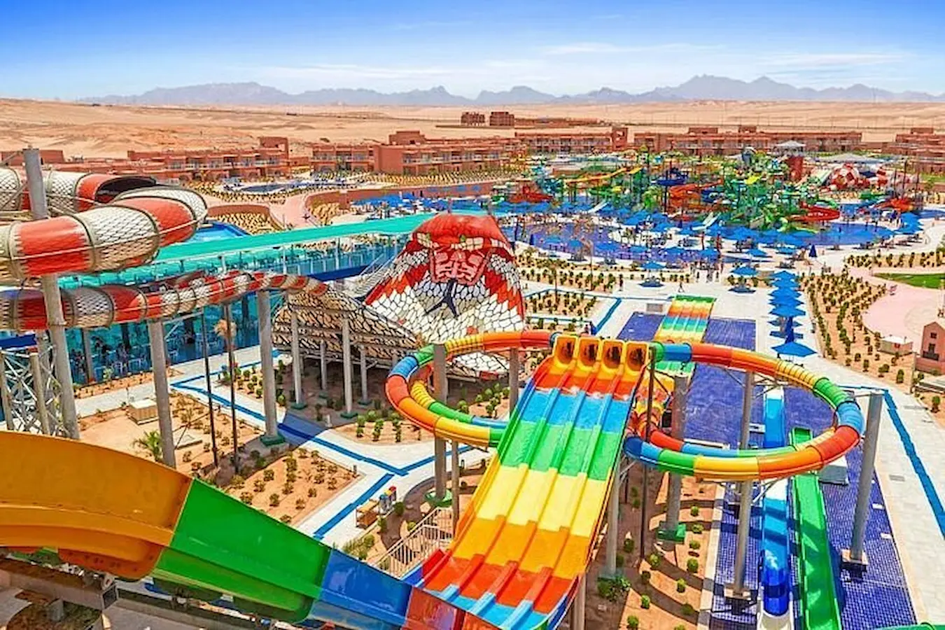 Makadi Water World: 50+ Slides, Open Buffet Lunch & Hotel Transfers