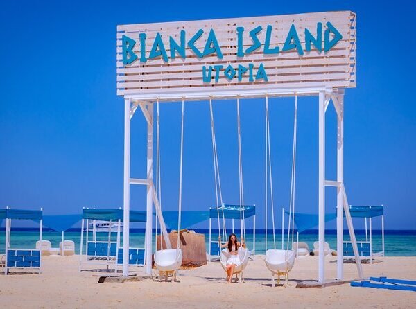Bianca Island Hurghada – šnorchlování a den na ostrově
